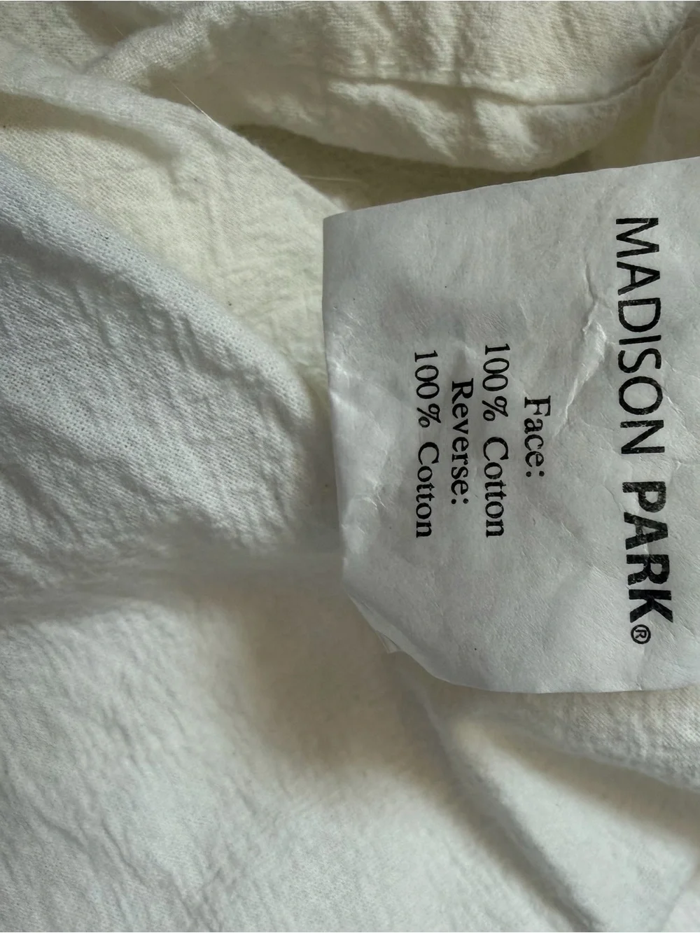Madison Park Queen Pillow Shams bundle of 3 New Floral texture pattern shams